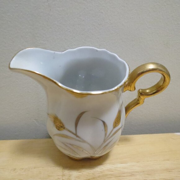 Coffee Tea 15pc Set Oakwood Japan Grain/Grasses Cream Sugar Teacups Saucers - Picture 7 of 16